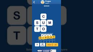 Wordful PRAGUE Level 1 2 3 4 5 screenshot 3