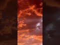 The Sky Went WILD: Ominous vortex clouds battling a hidden rainbow! 🤯 Watch the raw power!