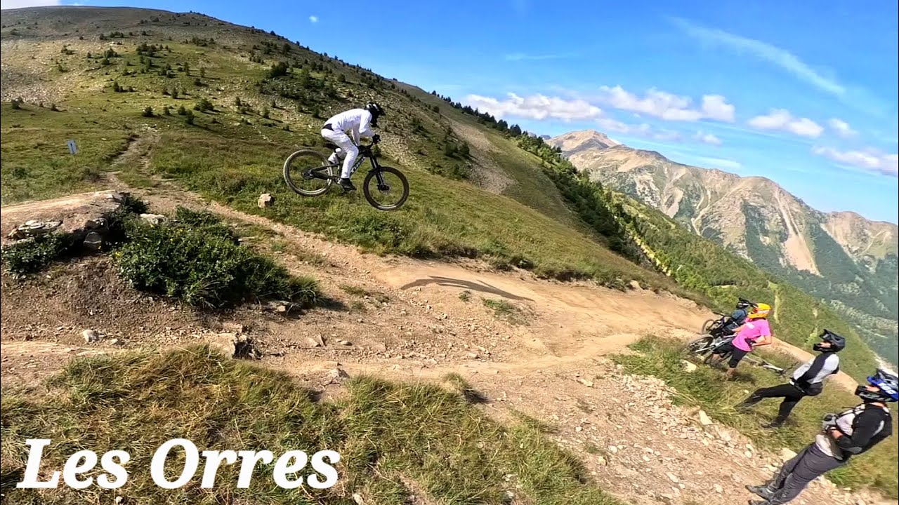 On ponce les Orres Bike Park ☄️ avec @fabgoatrider et @benmtbenduro et la team goatrider (Part 1) 