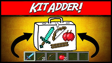 Minecraft | KITADDER (Add kits straight from your inventory!) | Plugin Tutorial