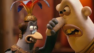 トム・ヒドルストンとモノマネ伝書鳩の対決⁉︎／映画『アーリーマン　〜ダグと仲間のキックオフ！〜』本編映像