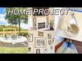 EXTREME home renovation vlog! DIY egg chair fire pit, huge bathroom transformation, + housewarming