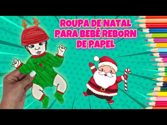 BEBÊ REBORN DE PAPEL  Como eu fiz minha Bebê Reborn de papel