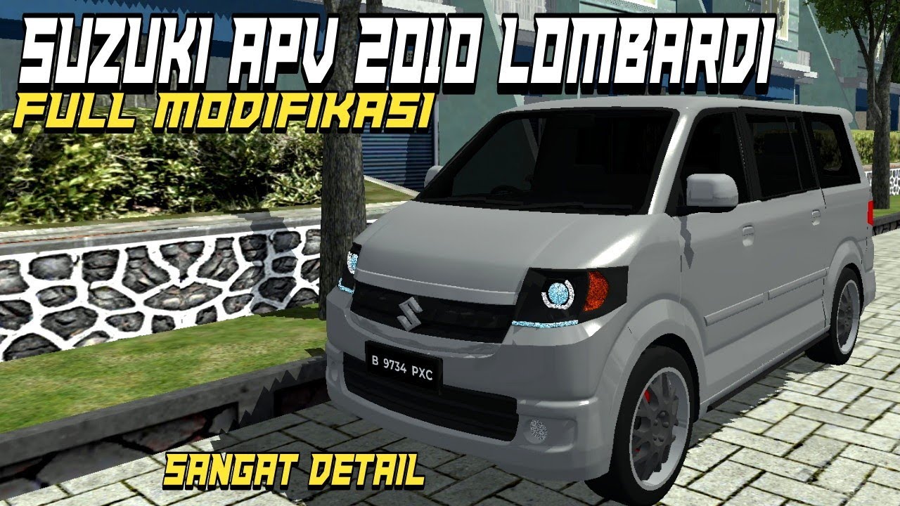 MOD SUZUKI APV 2010 LOMBARDI || MOD BUSSID TERBARU - YouTube