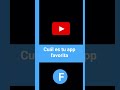 cuál es tu app favorita cómo YouTube y Facebook