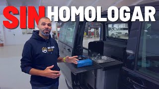 CAMPERIZAR Furgoneta SIN Homologar y FACIL  KIT Camper