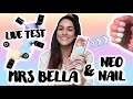 NeoNail x Mrs Bella Pastel Vibes Shellac 💅🏽 Review + LED statt UV Lampe Test💡 | MelTastic