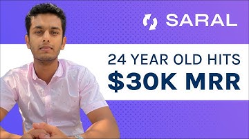 24 year old hits $30k MRR in 6 months with unique SaaS cold email scripts