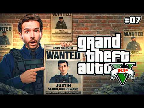 JUSTIN EST WANTED ! (Aventure GTA RP) #7