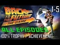 Back to the Future The Game | EPISODES 1-5 (All Trophies / Achievements) 30th Anniversary Gameplay