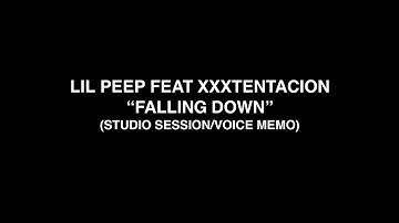XXXTENTACION & LIL PEEP - Falling Down (Studio Session/Voice Memo)(Snippet)