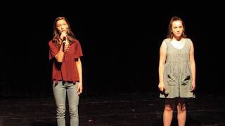 Video thumbnail of ""Halfway" from Amelie the Musical - Natalie Stahl and Maddie"