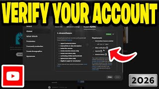 How To Verify Your YouTube Account - 2026