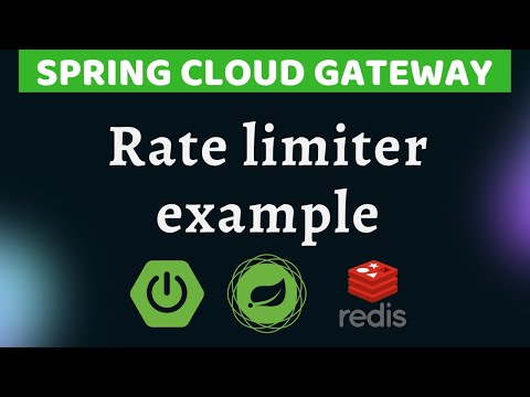 Rate Limiter using Spring Cloud Gateway and Redis example | Tech Primers