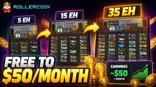 How I Earn $50/Month on RollerCoin Without Spending a Dollar (Full Strategy)