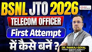 BSNL JTO Recruitment 2026 | How to Become a Telecom Officer in the First Attempt by Dr. Pankaj Goyal screenshot 5
