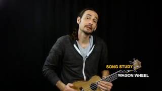 WAGON WHEEL ukulele tutorial  | Darius Rucker | Old Crow Medicine Show | easy ukulele song chords