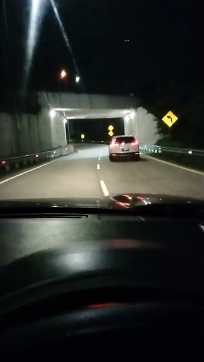 nyetir mobil malam hari di tol cocok untuk status wa & ig #shorts#shortsvideo #storywa