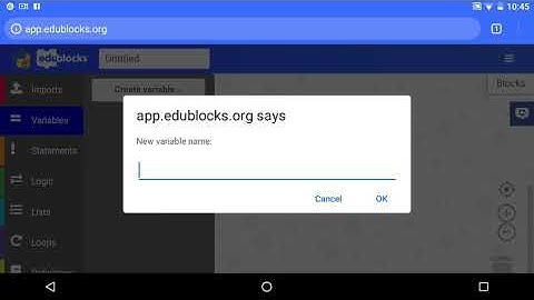 MikaCoding | Fun Python with EduBlocks #2 by ProjectMika - Variables