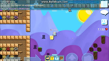Growtopia Hacker using flying and speed hack!