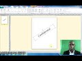 How to insert a Water mark in Publisher 2010