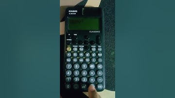 How to convert binary number to Decimal number using fx-991cw calculator