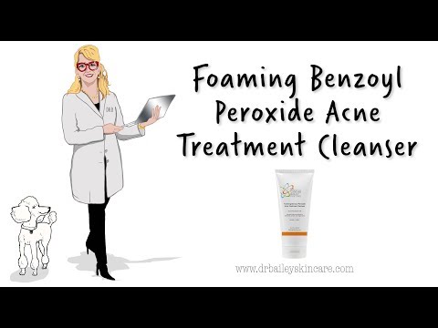 Foaming Benzoyl Peroxide Cleanser from the Dermatologist [Get rid of acne fast!] ()