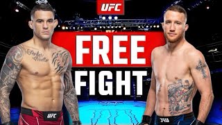 Dustin Poirier vs Justin Gaethje 2 ~ UFC FREE FIGHT ~ MMAPlus