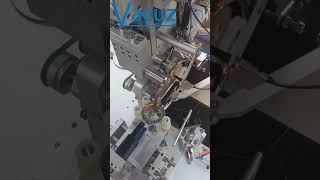 Vacuz Sale Automatic Sliding Type Differential Mode Toroidal Coil Inductor Thin Wire Winding Machine