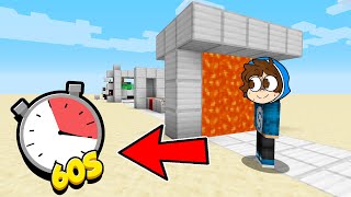 Minecraft Más De 20 Puertas En 60 Segundos Sparta356