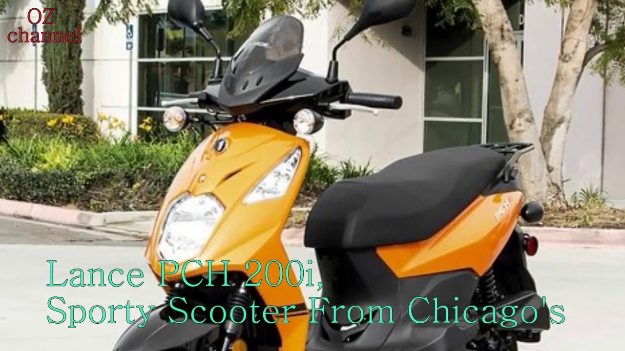 Lance PCH 200i, Sporty Scooter From Chicago's