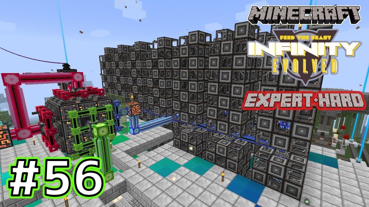 マインクラフトFTB Infinity Evolved エキスパート - Part56 Minecraft Expert Mode - YouTube