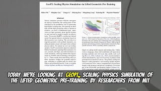 GeoPT: Scaling Physics Simulation via Lifted Geometric Pre-Training (Feb 2026)