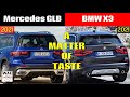 2021 Mercedes GLB vs 2021 BMW X3 - a matter of taste