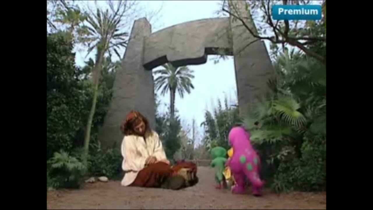 Barney references Jurassic Park - YouTube