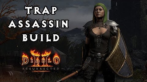 My ASSASSIN BUILD in Diablo 2 Resurrected (Fire Blast, Lightning Sentry)