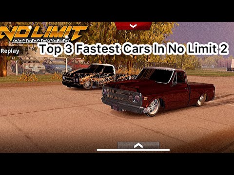 Top 3 Fastest Cars in No Limit 2 (1.6.1) #nolimitdragracing2 #cars