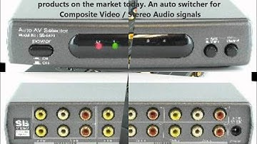 VGA Splitter, Composite Splitter, Component Splitter