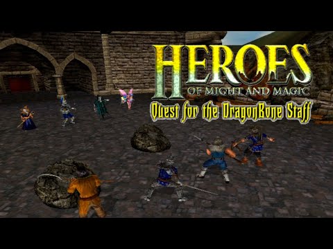 HOMM: Quest for the Dragon Bone Staff #1(Стрим) - За короля!