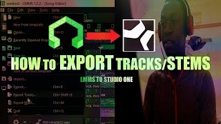 How to Export Tracks in LMMS | How to Export Stems in LMMS ( Studio one 5 / Lmms tutorial )