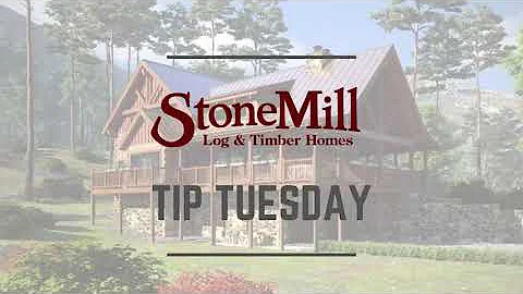 Tip Tuesday: Touch up tips for your Log or Timber Frame Home