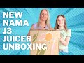 Unboxing the new nama j3 the ultimate travel juicer  compact juicer must have