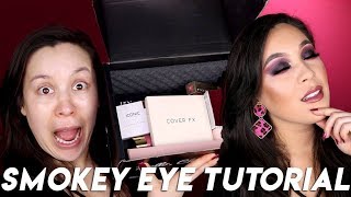 March BoxyCharm Unboxing: Boxyluxe TRY-ON | Morphe 15n Palette Tutorial