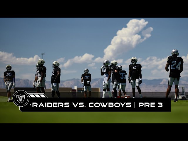 raiders pre game