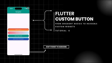 Flutter Button: From Gradient Basics to Reusable Custom Widgets