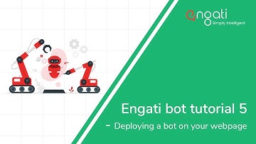 Engati bot tutorial  5 - Deploying a bot on your webpage.