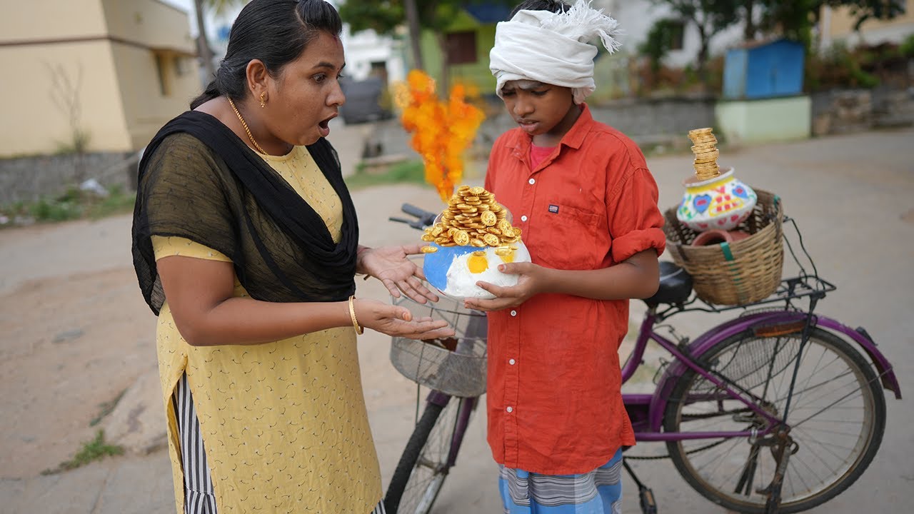 Magical Pot Short Story| மாந்திரிக மண் சட்டி கிடைச்சா இப்படித்தான் ... | Mrs.Abi