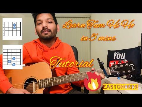 Tum Hi Ho Guitar Tutorial By Junaid Sheikh | Intro | Chords | Verse | 5 mins