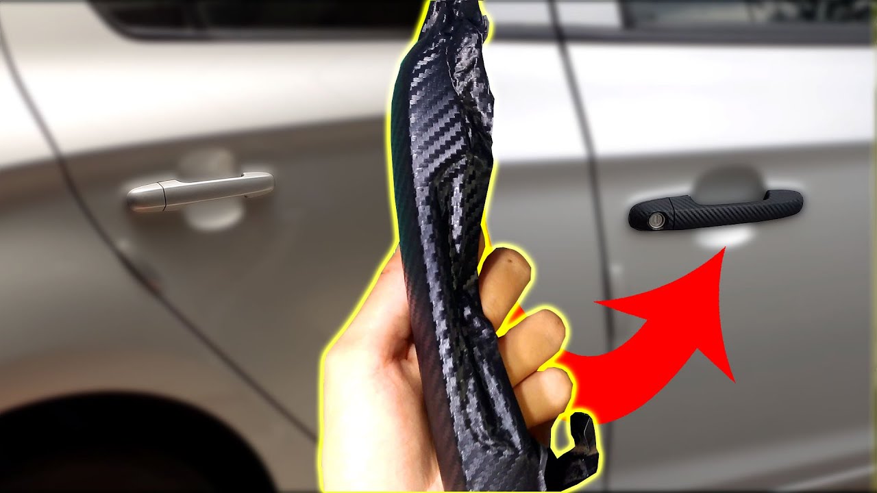 How To Vinyl Wrap Car Door Handles  FULL DIY Tutorial On A Hyundai i20 ! 
