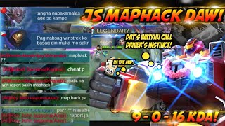 MAPHACK DAW JOHNSON!! | ENEMY TEAM GALIT NA GALIT! | JS NG BRGY. TALONG